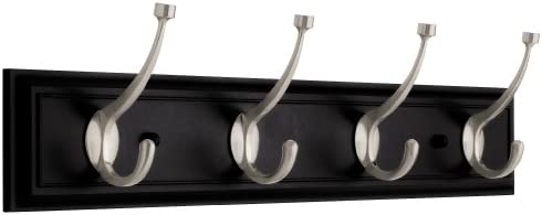 2022 Online Liberty 129852 Four Hook 27-inch Wide Hat and Coat Rail/Rack  New Models Sale At 65% Discount